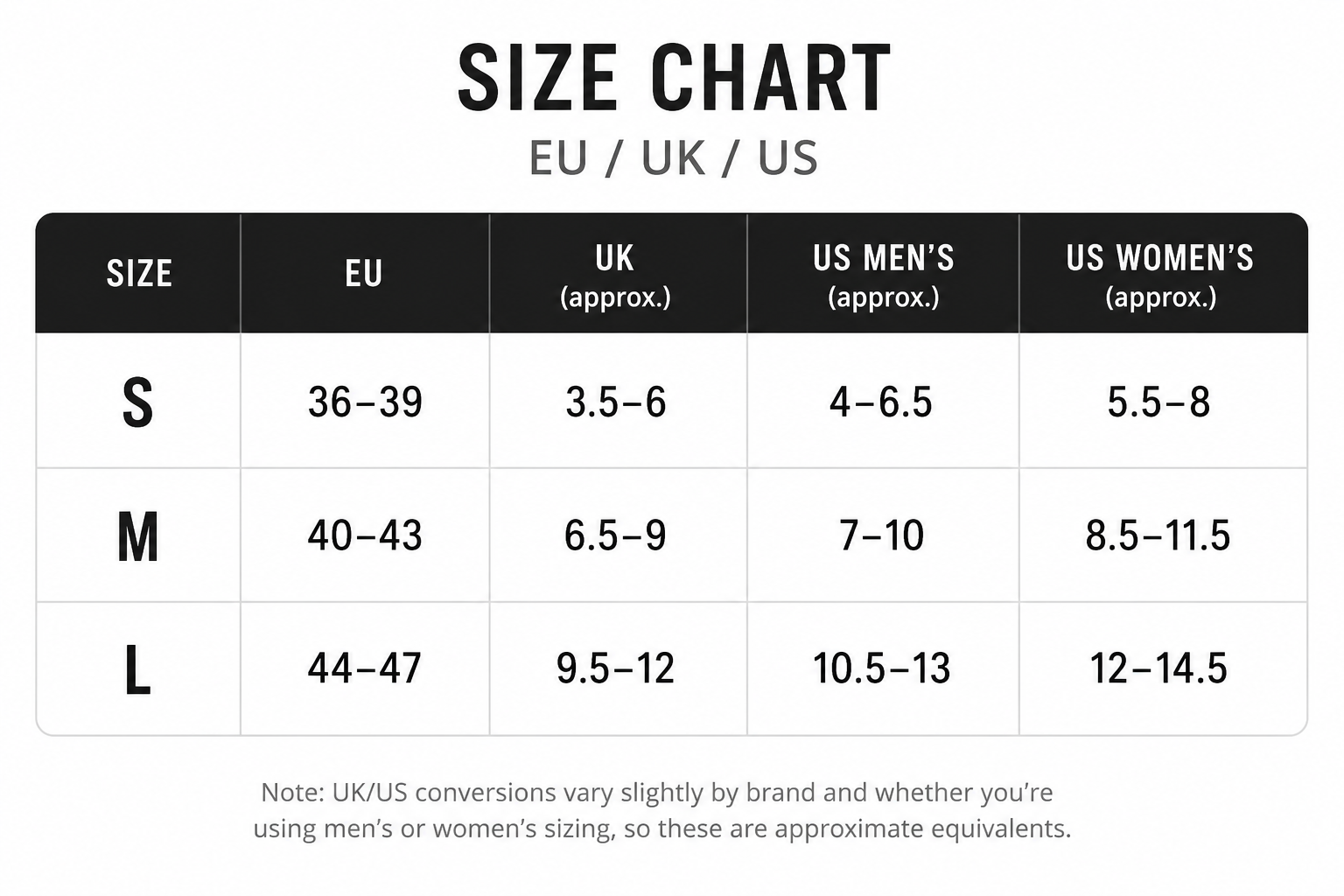 Size guide